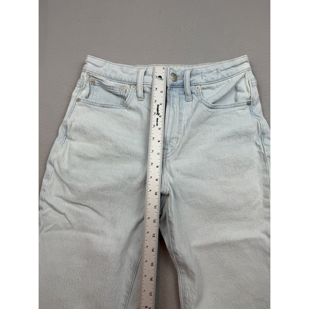 Madewell The Curvy Perfect Vintage Jean Light Wash Denim Size 27 - Picture 5 of 16
